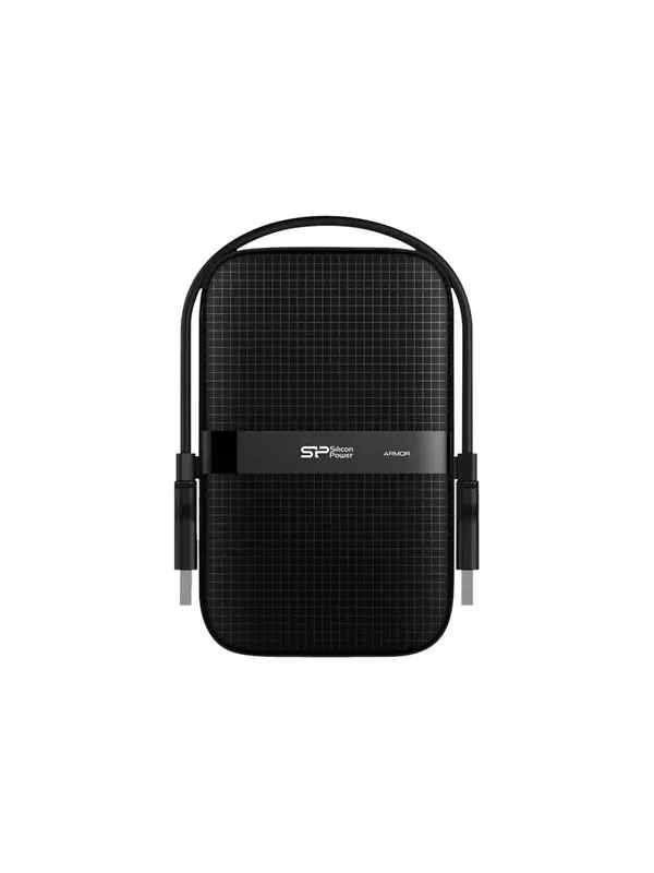 Silicon Power Armor A60 - Extern Hårddisk - 2TB - Svart