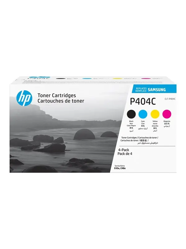 HP Samsung SU365A / CLT-P404C 4-Pack (Black Yellow Cyan Magenta)