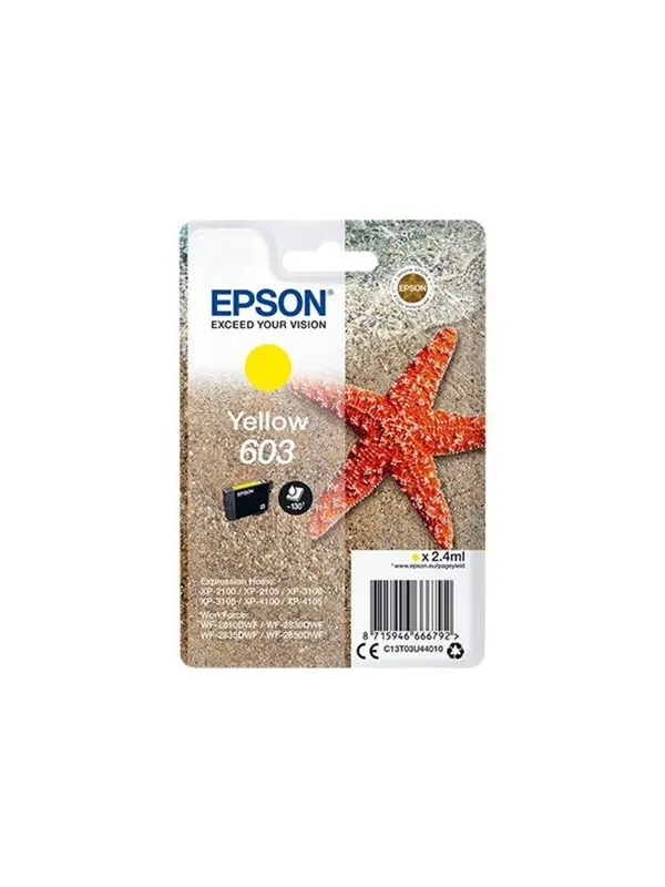 Epson 603 - yellow - original - ink cartridge