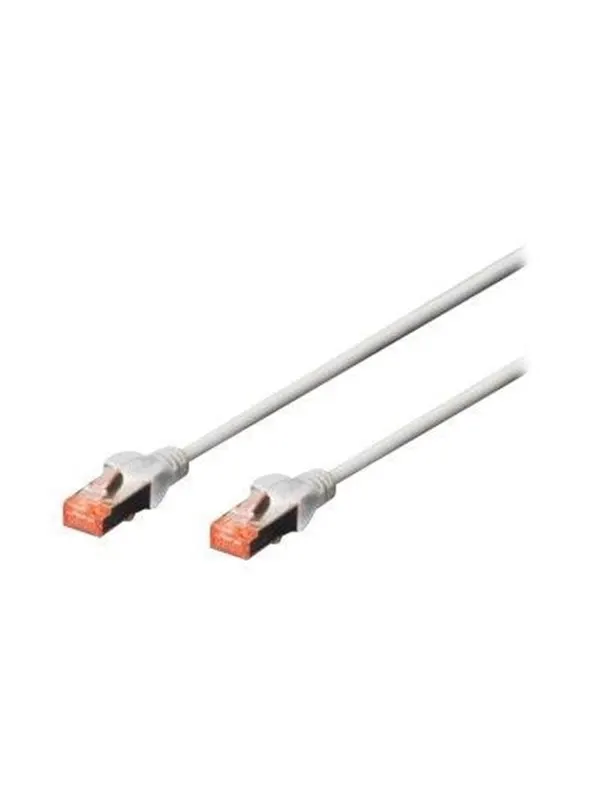 DIGITUS CAT 6 S-FTP. Cu. LSZH AWG 27/7. 3 m. Grey - Grå - 3m