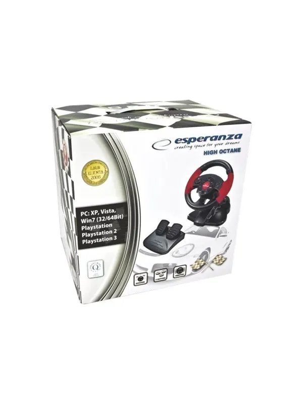 Esperanza Wheel and pedals set - Wired Controller - PC