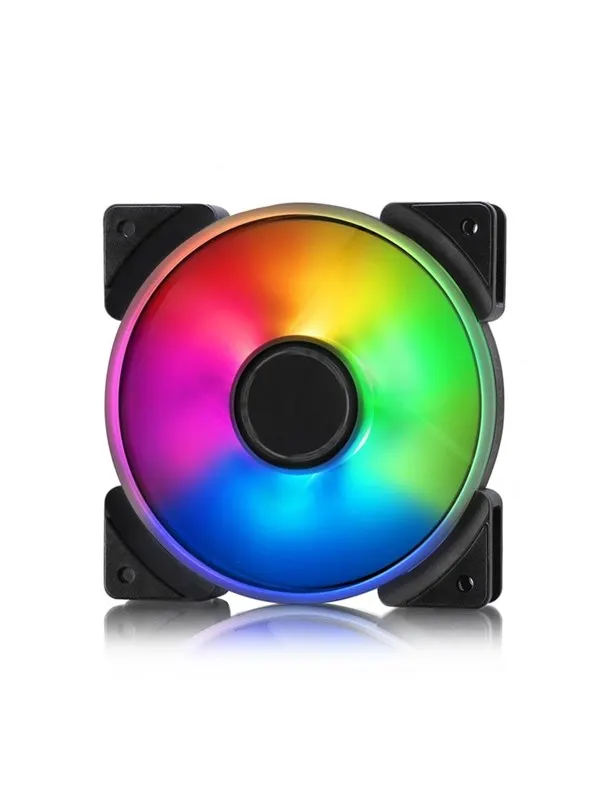 Fractal Design Prisma AL-12 ARGB PWM - Chassi fläkt - 120mm - Vit - 33 dBA