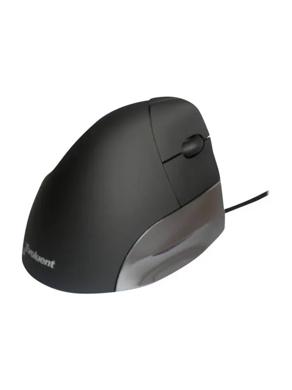 Evoluent VerticalMouse VMS Standard - Vertical mouse - Optic - 3 knappar - Silver