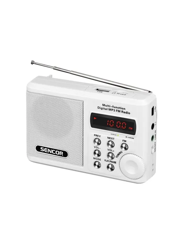 Sencor SRD 215 W - portable radio - MP3-spelare