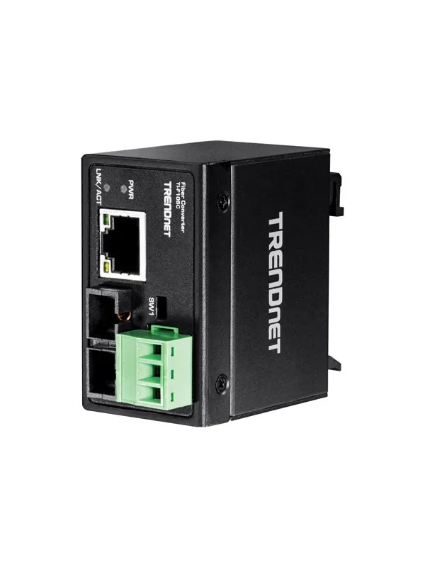 TRENDnet TI-F10SC - fibre media converter - 10Mb LAN 100Mb LAN