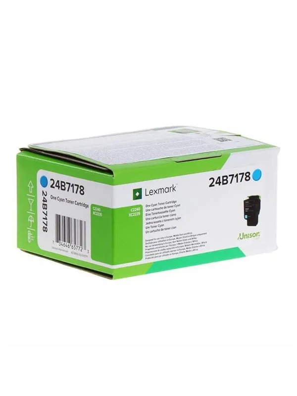 Lexmark 24B7154 toner cartridge Cyan 6.000 pages