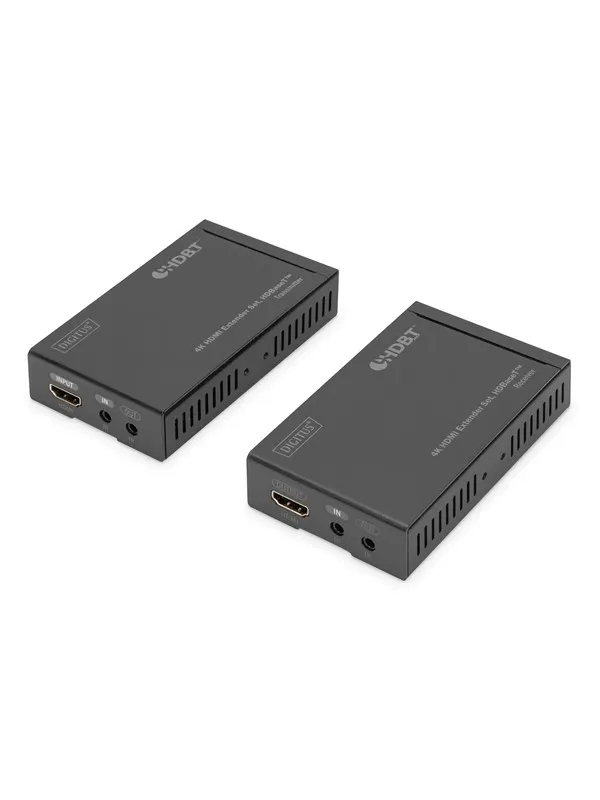 DIGITUS DS-55500 4K HDMI Extender Set HDBaseT 4K/30Hz Up to 70 meters