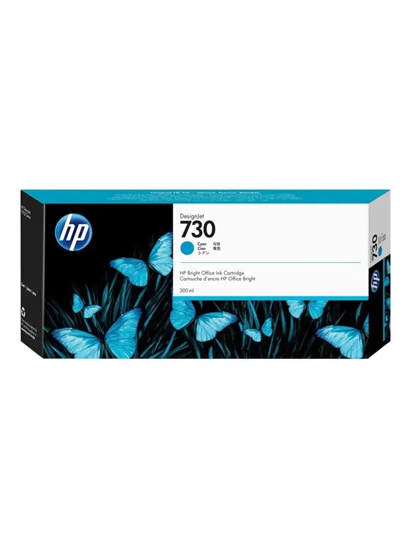 HP 730 / P2V68A High Capacity Cyan Ink