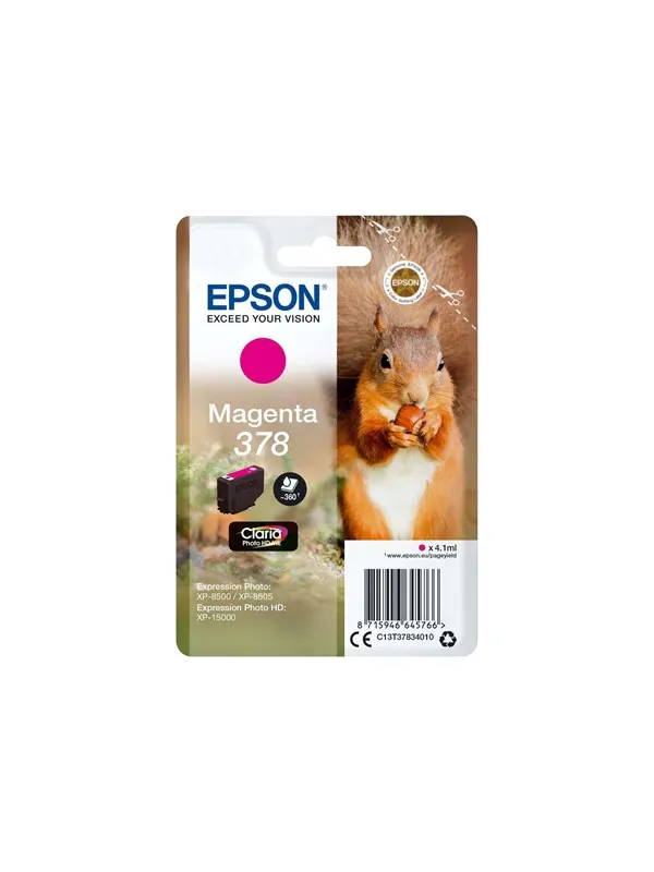 Epson 378 - magenta - original - blækpatron