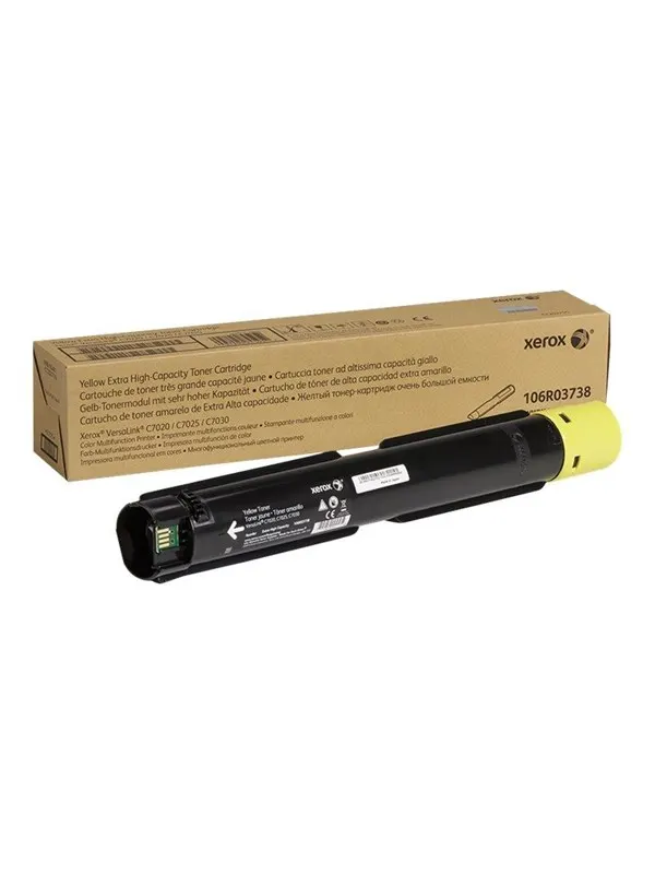 Xerox 106R03738 / VersaLink C7020/C7025/C7030 Extra High Capacity Yellow Toner 16500 pages