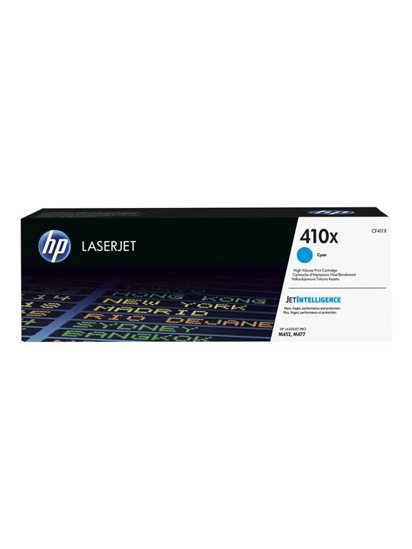 HP 410X / CF411X High Capacity Cyan Toner