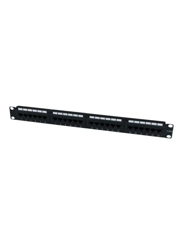 StarTech.com 24 Port 1U Rack Mount Cat 6 110 Patch Pa