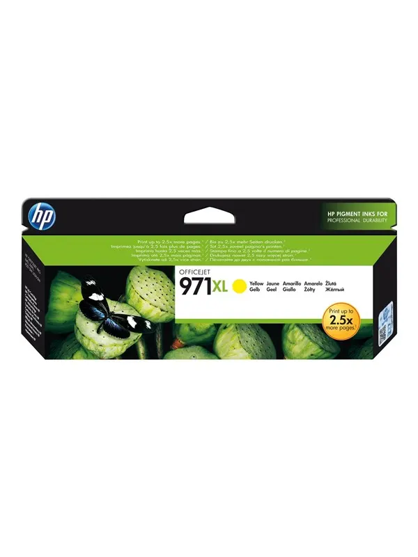 HP 971XL / CN628AE High Capacity Yellow Ink - Bläckpatron Yellow