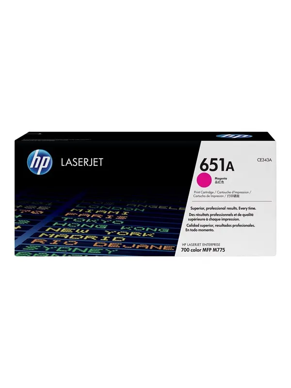HP 651A / CE343A Magenta Toner - Tonerkassett Magenta