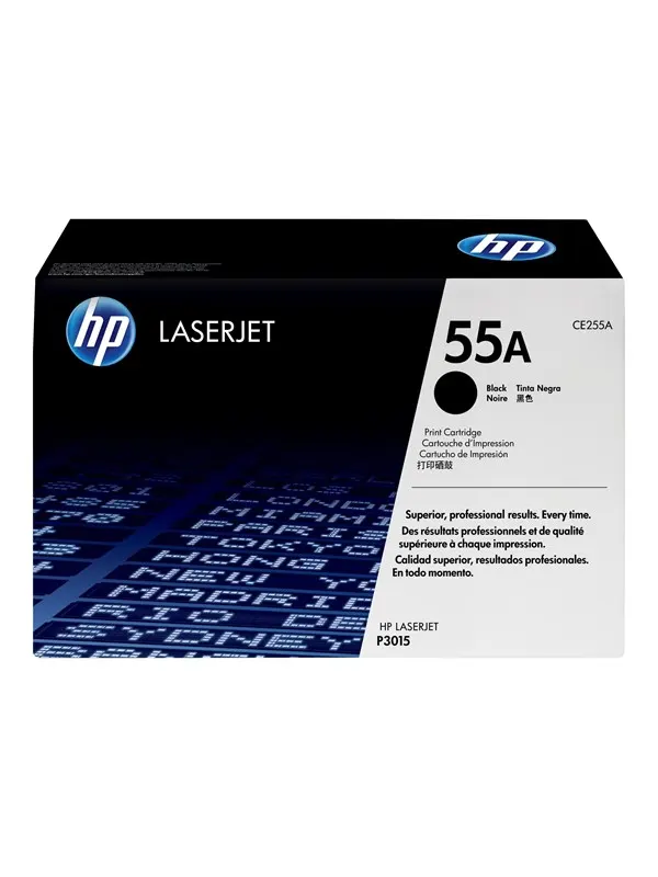HP 55A / CE255A - Black Laser Toner - Tonerkassett Svart