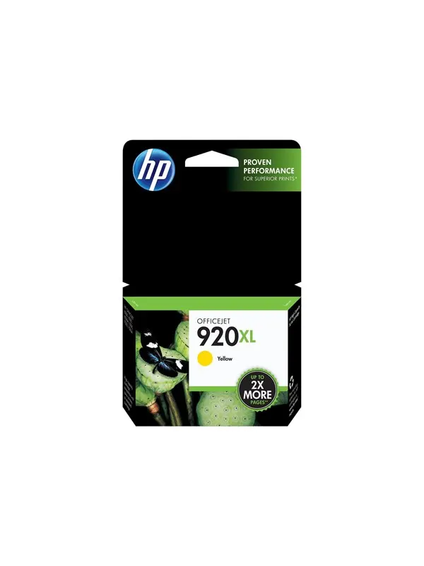 HP 920XL / CD974AE - High Yield - Yellow Ink - Bläckpatron Yellow