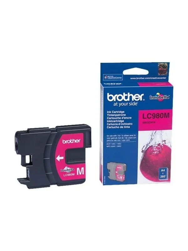 Brother LC980M Ink (LC980M) - Bläckpatron Magenta