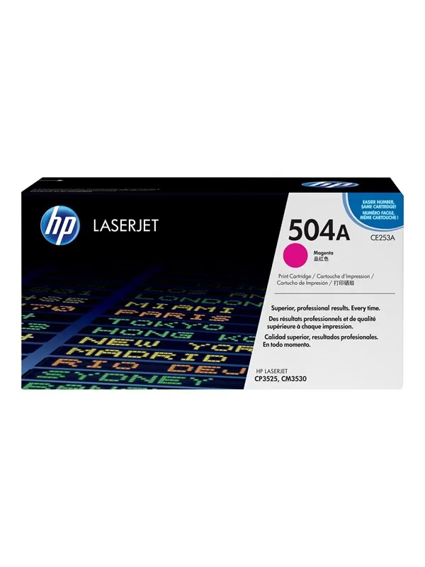 HP 504A / CE253A - Magenta Laser Toner - Tonerkassett Magenta