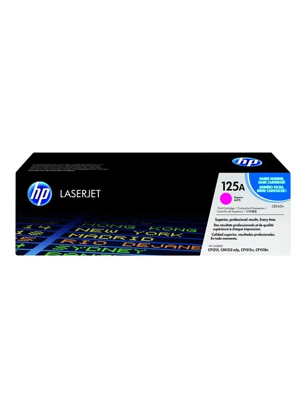 HP 125A / CB543A - Magenta Toner - Tonerkassett Magenta