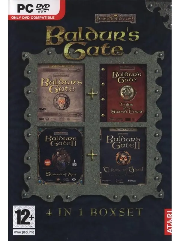 Baldur's Gate: 4 in 1 Boxset - Windows - Samling