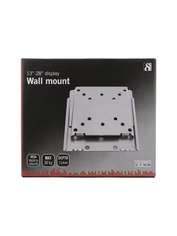 Deltaco ARM-410 - monteringskomponent - Max 30 kg - recommended for