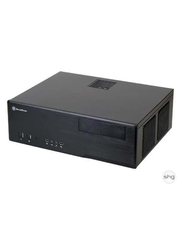 SilverStone Grandia SST-GD05B Svart - Chassi - Desktop - Svart
