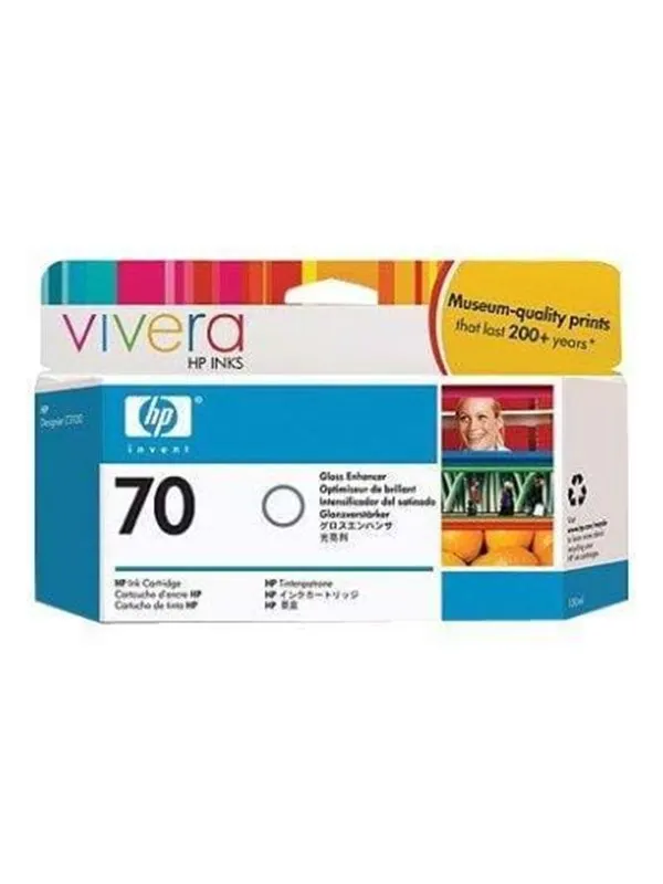 HP 70 Gloss Enhancer - Bläckpatron Blank förstärkare