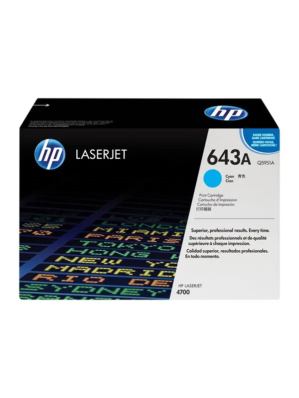 HP 643A / Q5951A - Laser Toner