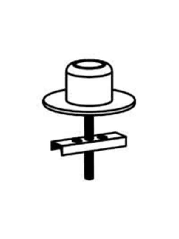 Ergotron DS100 Genomföring Mount - Max - recommended for