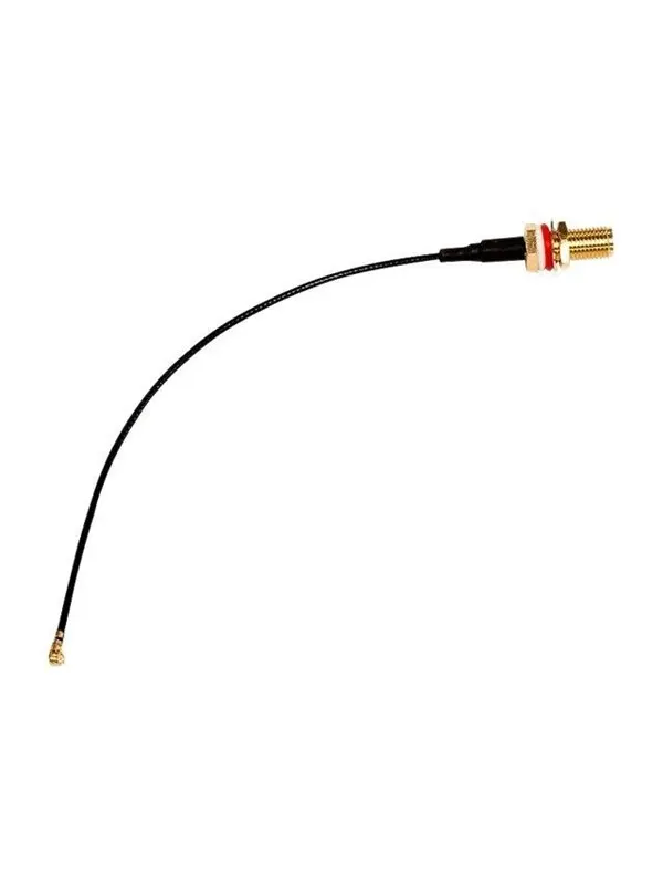 MikroTik ACSMAUFL U.fl - SMA female pigtail - Svart