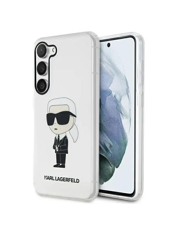 Karl Lagerfeld KLHCS23SHNIKTCT S23 S911 transparent hardcase Ikonik