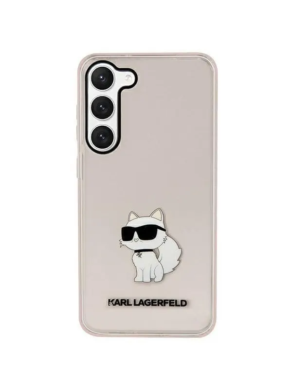 Karl Lagerfeld KLHCS23MHNCHTCP S23+ S916 pink/pink hardcase Ikonik Choupette