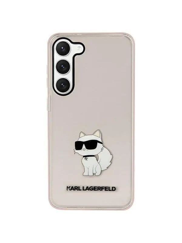 Karl Lagerfeld KLHCS23SHNCHTCP S23 S911 pink/pink hardcase Ikonik Choupette