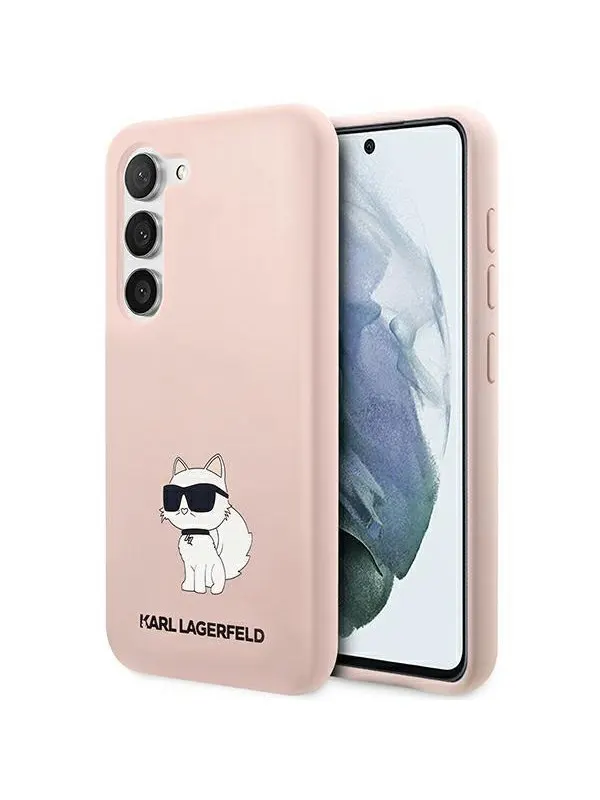 Karl Lagerfeld KLHCS23MSNCHBCP S23+ S916 hardcase pink/pink Silicone Choupette