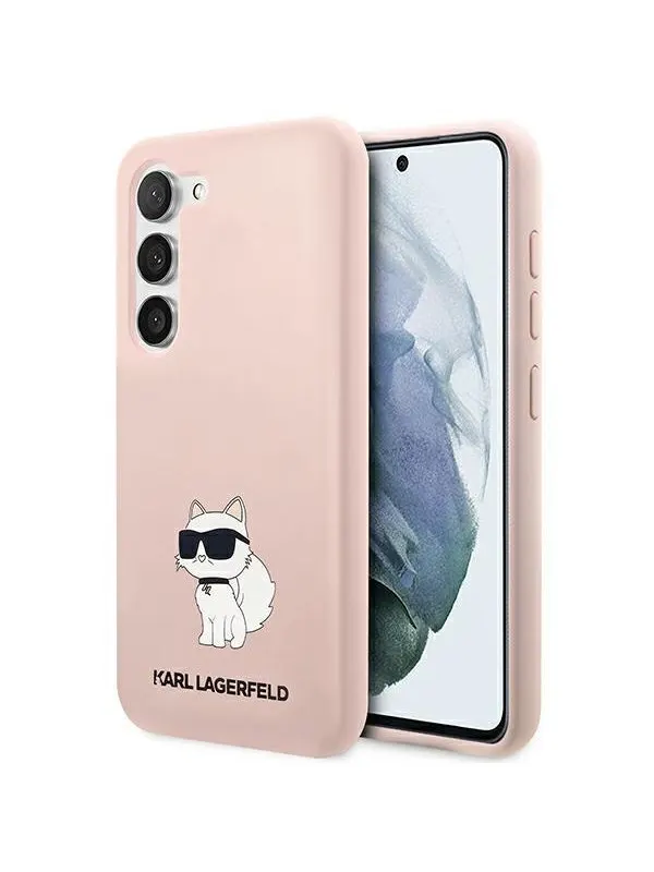Karl Lagerfeld KLHCS23SSNCHBCP S23 S911 hardcase pink/pink Silicone Choupette