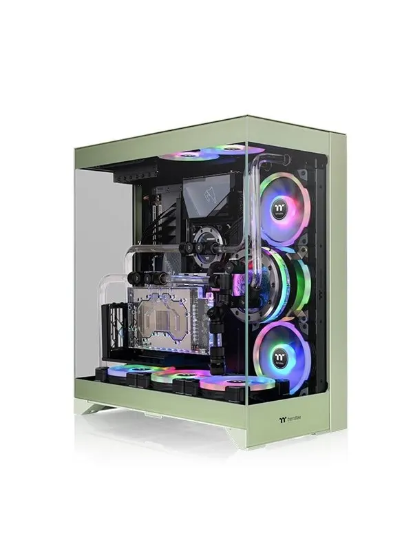 Thermaltake CTE E550 TG - Chassi - Miditower - Grön