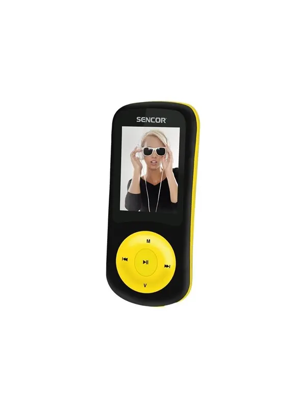 Sencor SFP 5870 BYL - digital player - flash memory card - MP3-spelare 8 GB