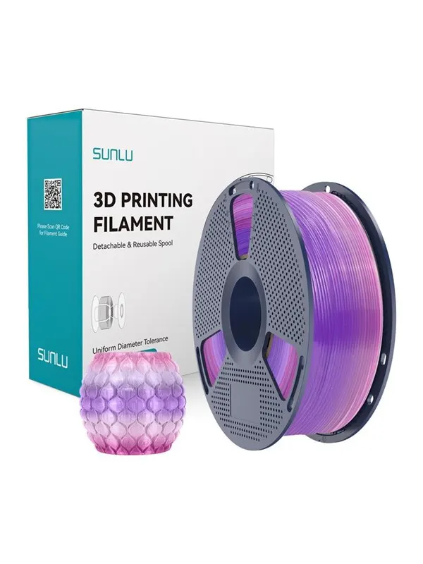 Sunlu PLA Transparent (Regnbåge) 03 Filament