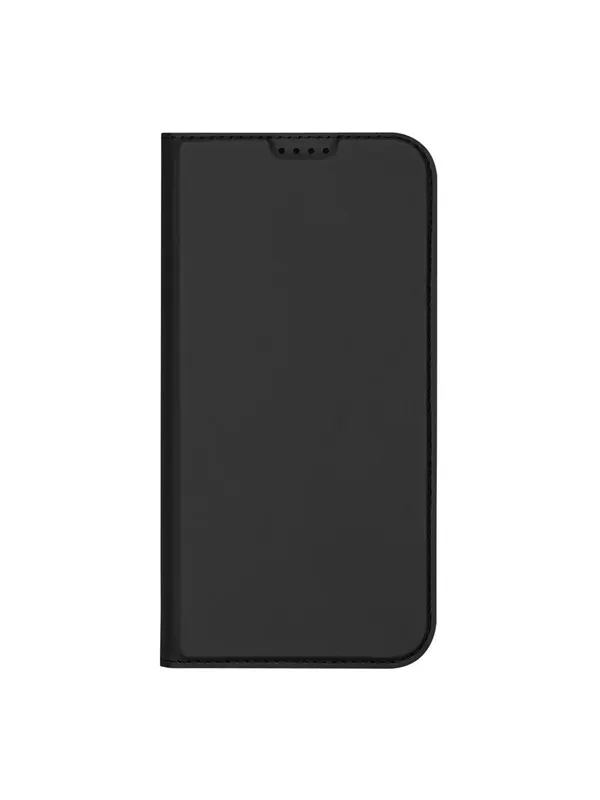 Dux Ducis Skin Pro Case for iPhone 16 Plus with Flip and Card Slot - Black