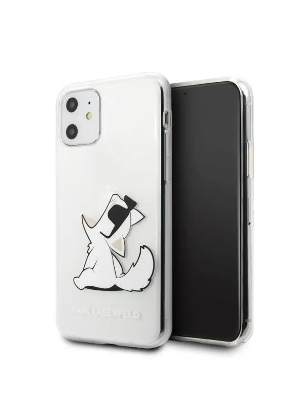 Karl Lagerfeld Choupette Fun iPhone 11 / Xr Case - Transparent