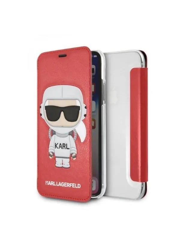 Karl Lagerfeld Karl Space Cosmonaut iPhone X/XS Case - Red
