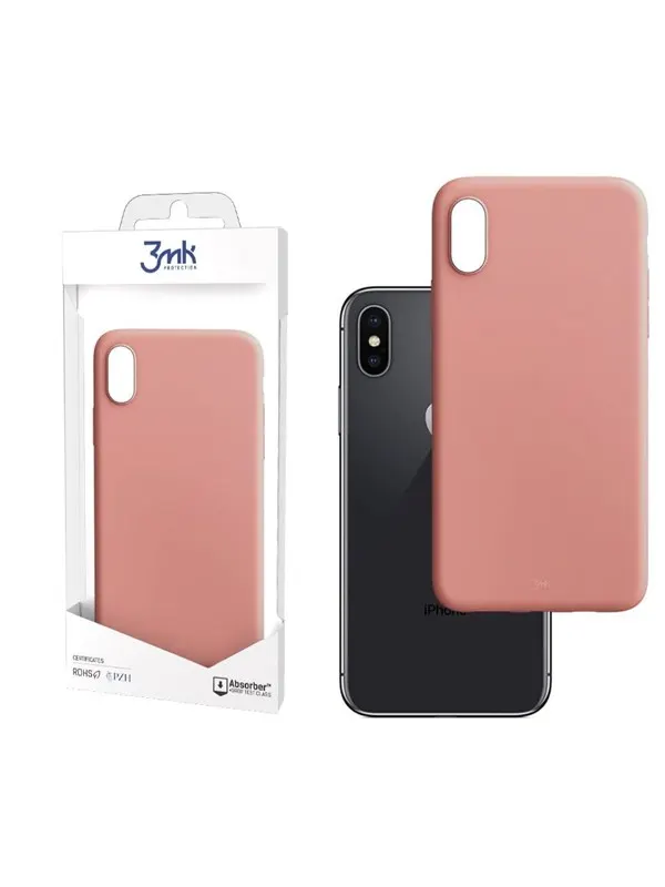 3mk Matt Case for iPhone X / XS - Pink