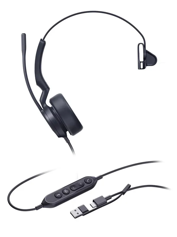 Yealink UH44 Mono - Teams - USB-C/A