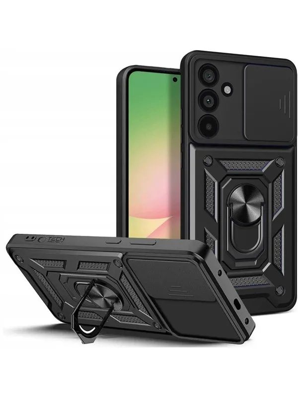 Tech-Protect CamShield Pro Case for Samsung Galaxy A57 5G - Black
