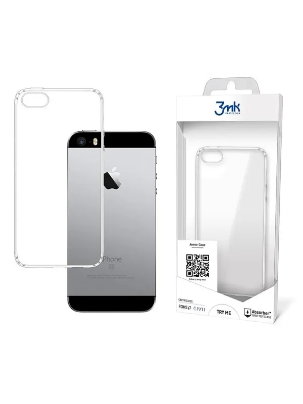 3mk Armor Case for iPhone 5 / 5S / SE - Transparent