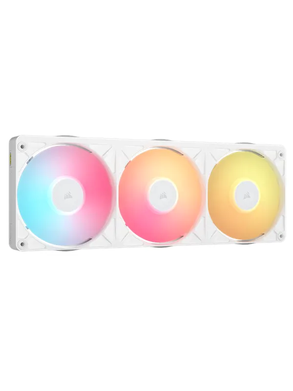 Corsair iCUE LINK RX360 II - Chassi fläkt - 360mm - Vit - 32 dBA