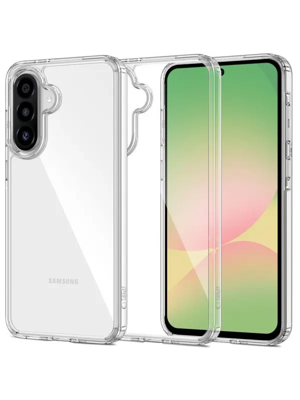 Tech-Protect FlexAir Hybrid Case for Samsung Galaxy A56 5G - Transparent