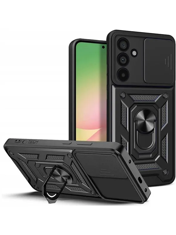 Tech-Protect  CamShield Pro Case for Samsung Galaxy A56 5G - Black