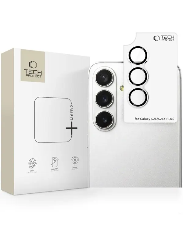 Tech-Protect Camring Fit+ Camera Cover for Samsung Galaxy S26 / S26+