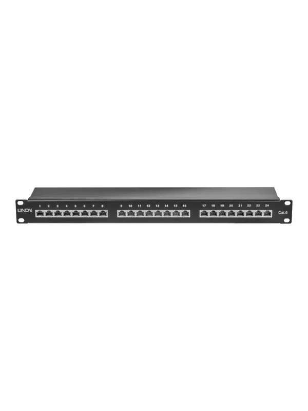Lindy patch panel - 1U - 19"